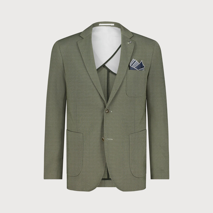 STRETCH BLAZER (GREEN) - BLUE INDUSTRY
