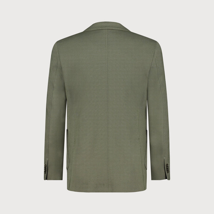 STRETCH BLAZER (GREEN) - BLUE INDUSTRY