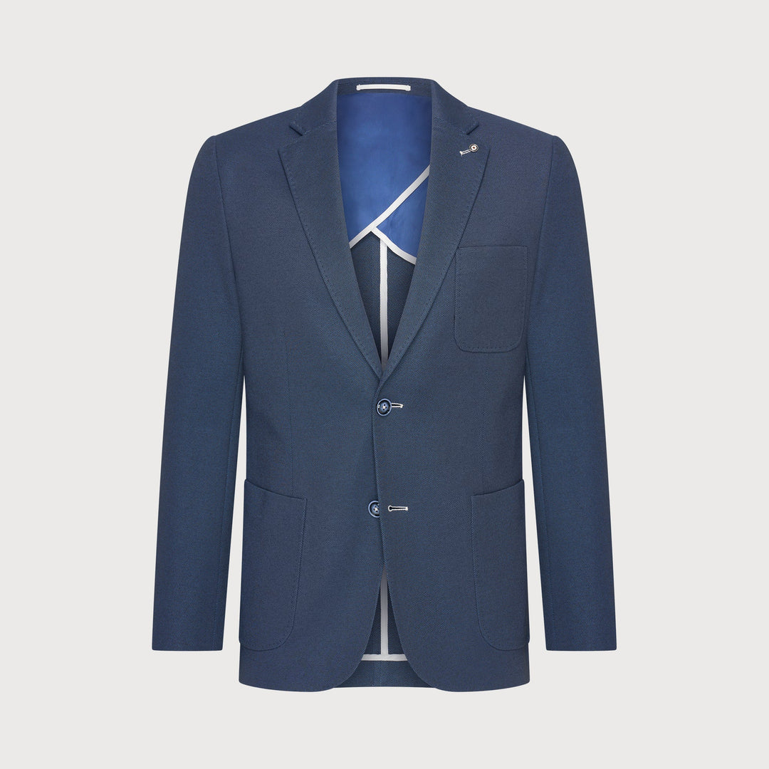 STRETCH BLAZER (NAVY) - BLUE INDUSTRY