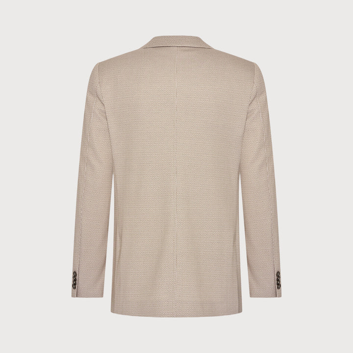 MICRO DOT BLAZER (SAND) - BLUE INDUSTRY