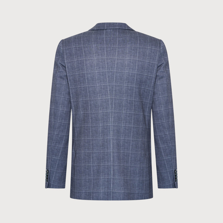 WINDOW PANE BLAZER (NAVY) - BLUE INDUSTRY