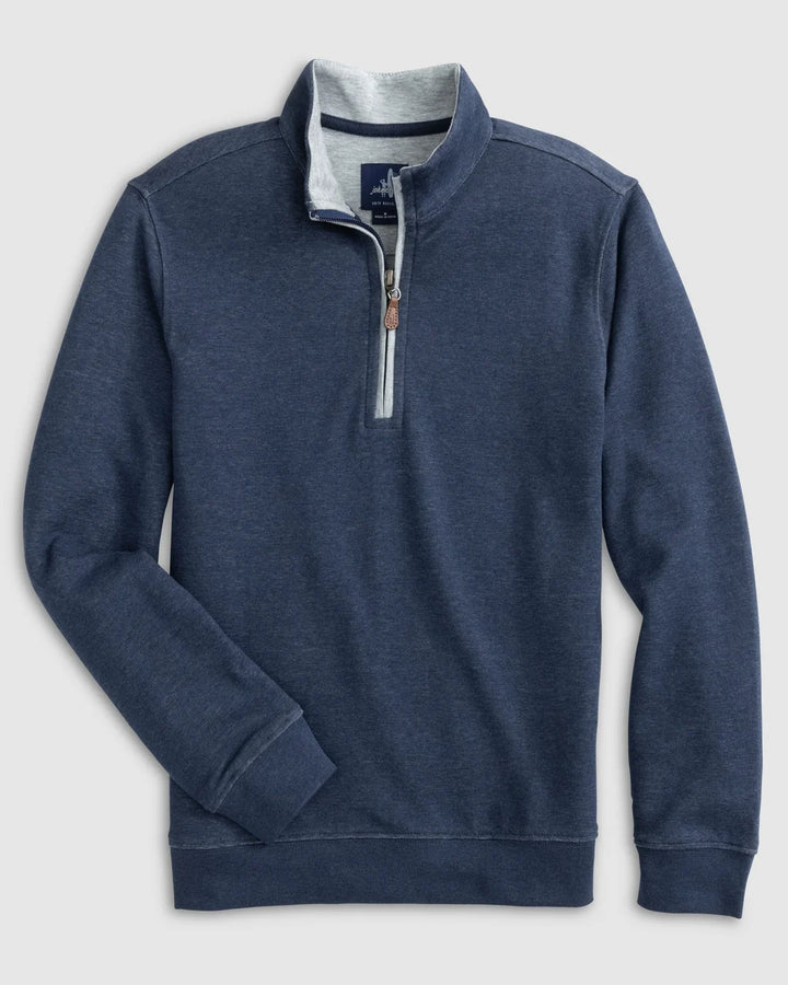 SULLY 1/4 SWEATER (NAVY) - JOHNNIE-O