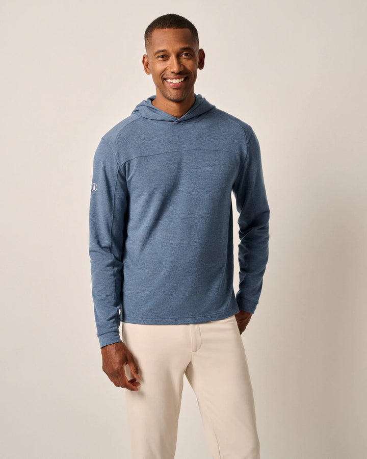REMMY PERFORMANCE HOODIE (LAKE) - JOHNNIE-O