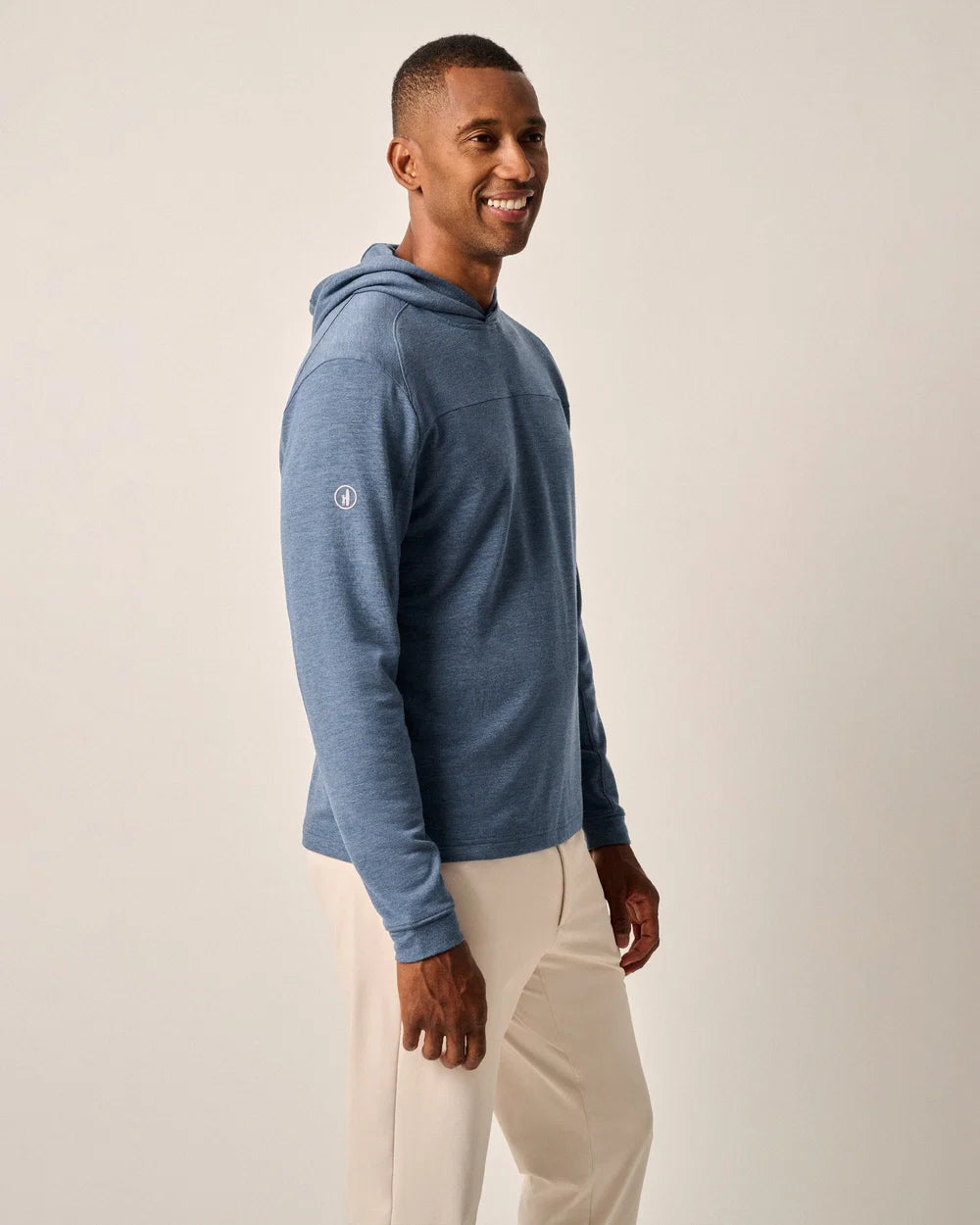 REMMY PERFORMANCE HOODIE (LAKE) - JOHNNIE-O