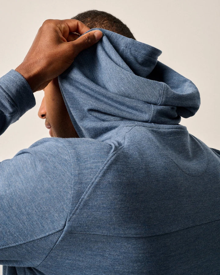REMMY PERFORMANCE HOODIE (LAKE) - JOHNNIE-O