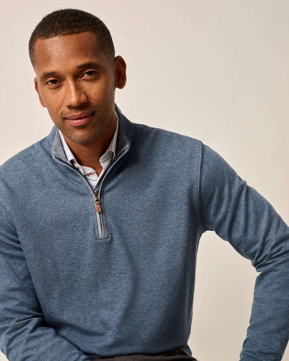 SULLY 1/4 SWEATER (HELIOS) - JOHNNIE-O