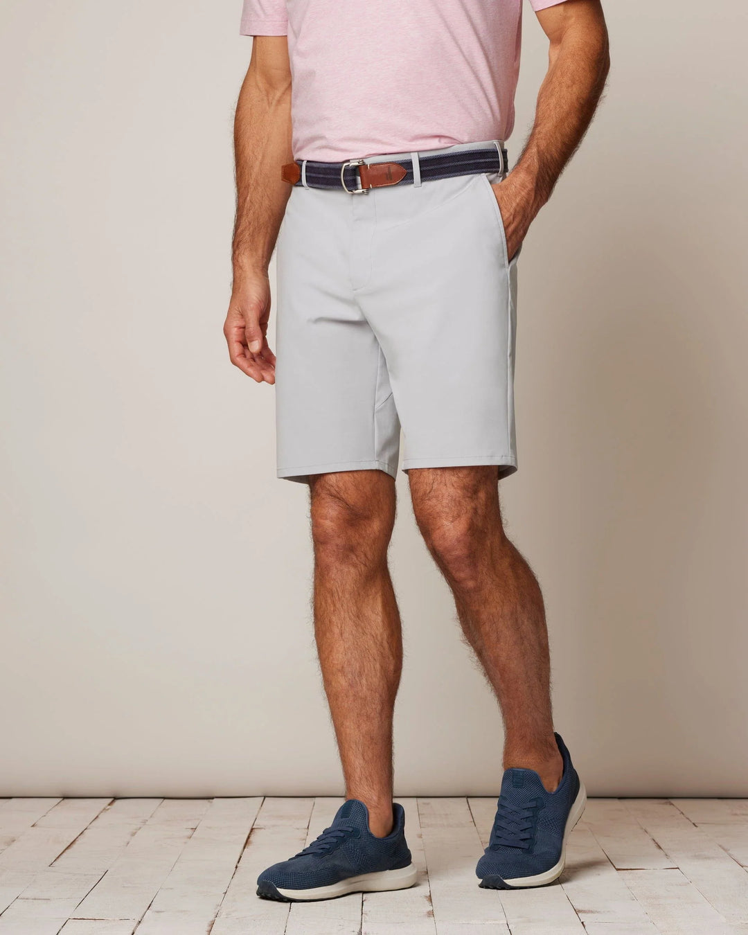 MULLIGAN SHORTS (GREY) - JOHNNIE-O