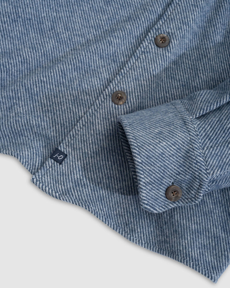 CARL SHIRT JACKET (NAVY) - JOHNNIE-O