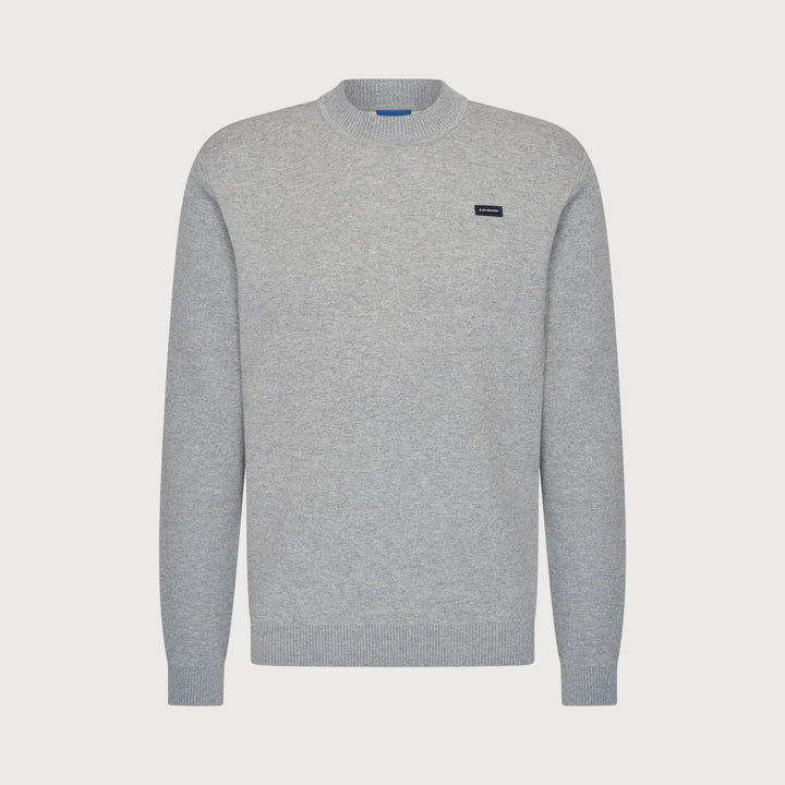 CREWNECK SWEATER (GREY) - BLUE INDUSTRY