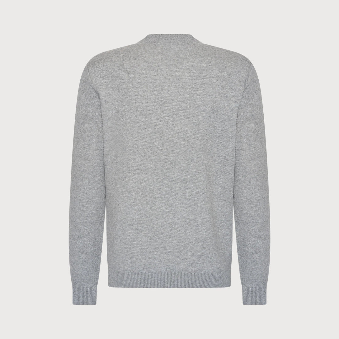 CREWNECK SWEATER (GREY) - BLUE INDUSTRY
