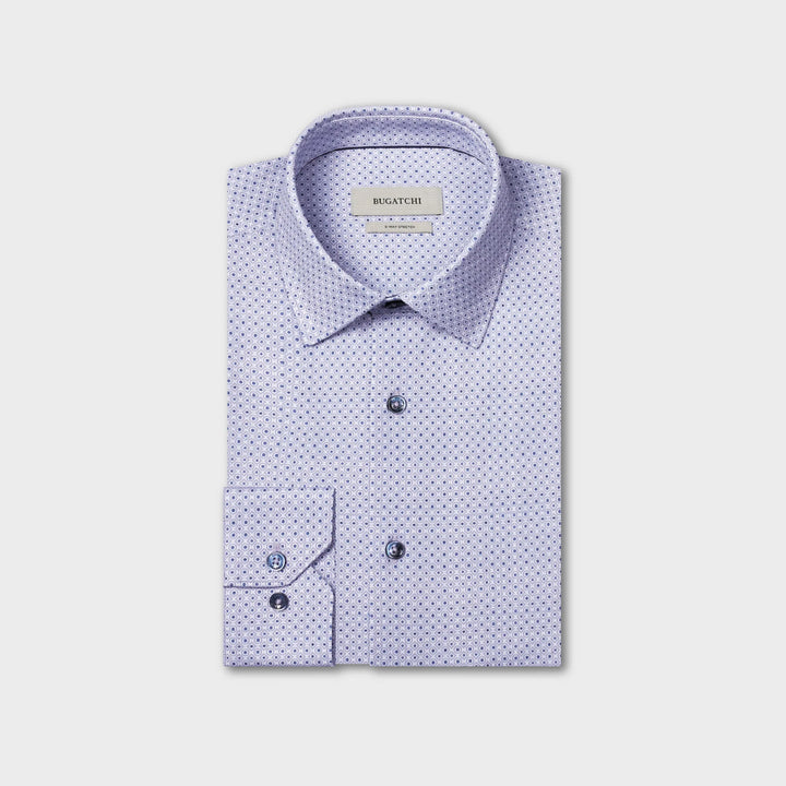 JAMES LONGSLEEVE SHIRT (ORCHID) - BUGATCHI