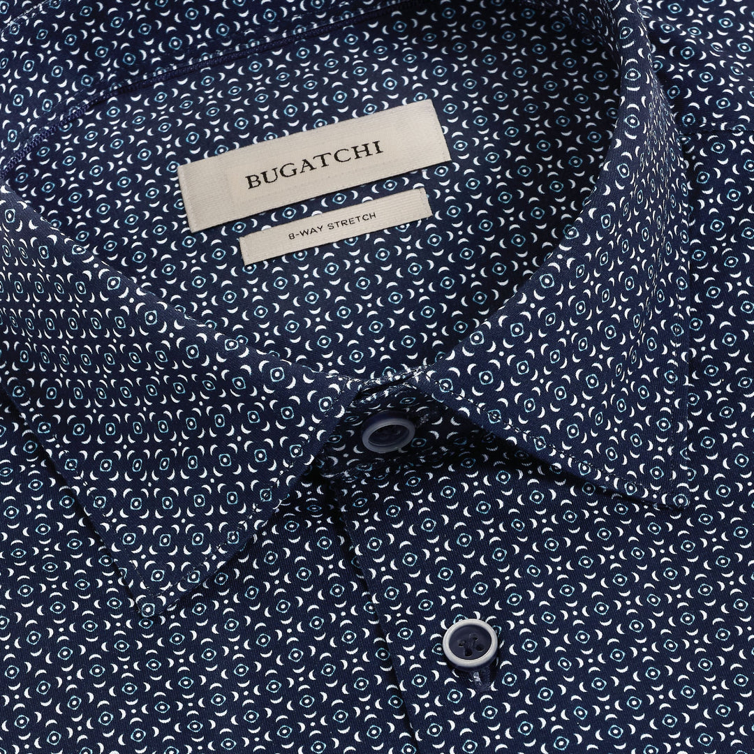 JAMES LONG SLEEVE SHIRT (NAVY) - BLUE INDUSTRY
