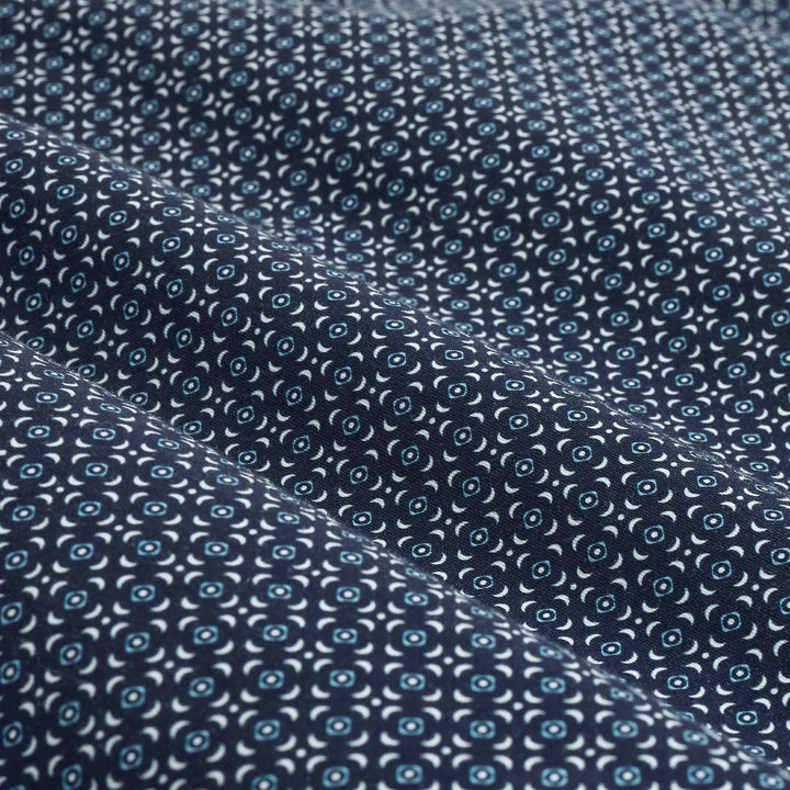 JAMES LONG SLEEVE SHIRT (NAVY) - BLUE INDUSTRY