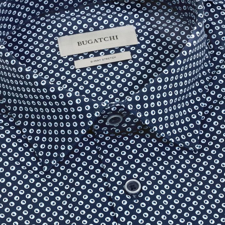 JAMES LONG SLEEVE SHIRT (NAVY) - BLUE INDUSTRY