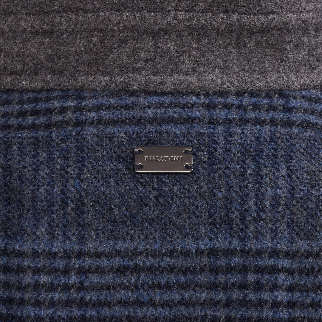 GLEN PLAID JACKET (NAVY) - BUGATCHI