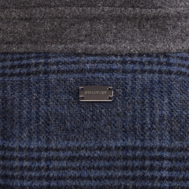 GLEN PLAID JACKET (NAVY) - BUGATCHI