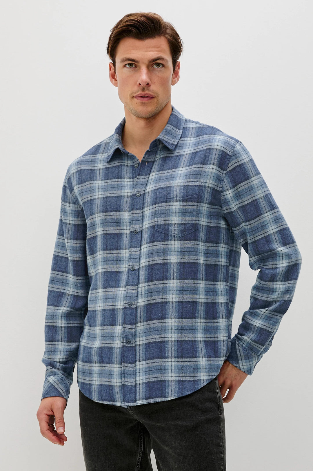 LENNOX SHIRT (INKWELL) - RAILS