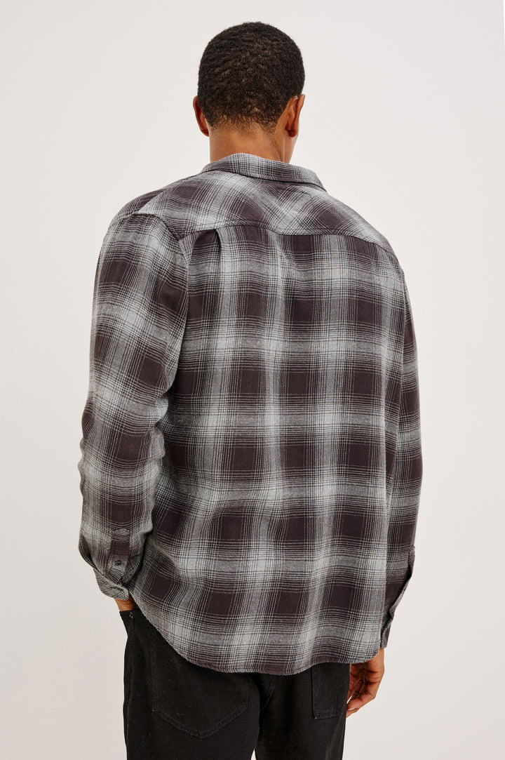 LENNOX SHIRT (SILVER OBSIDIAN) - RAILS