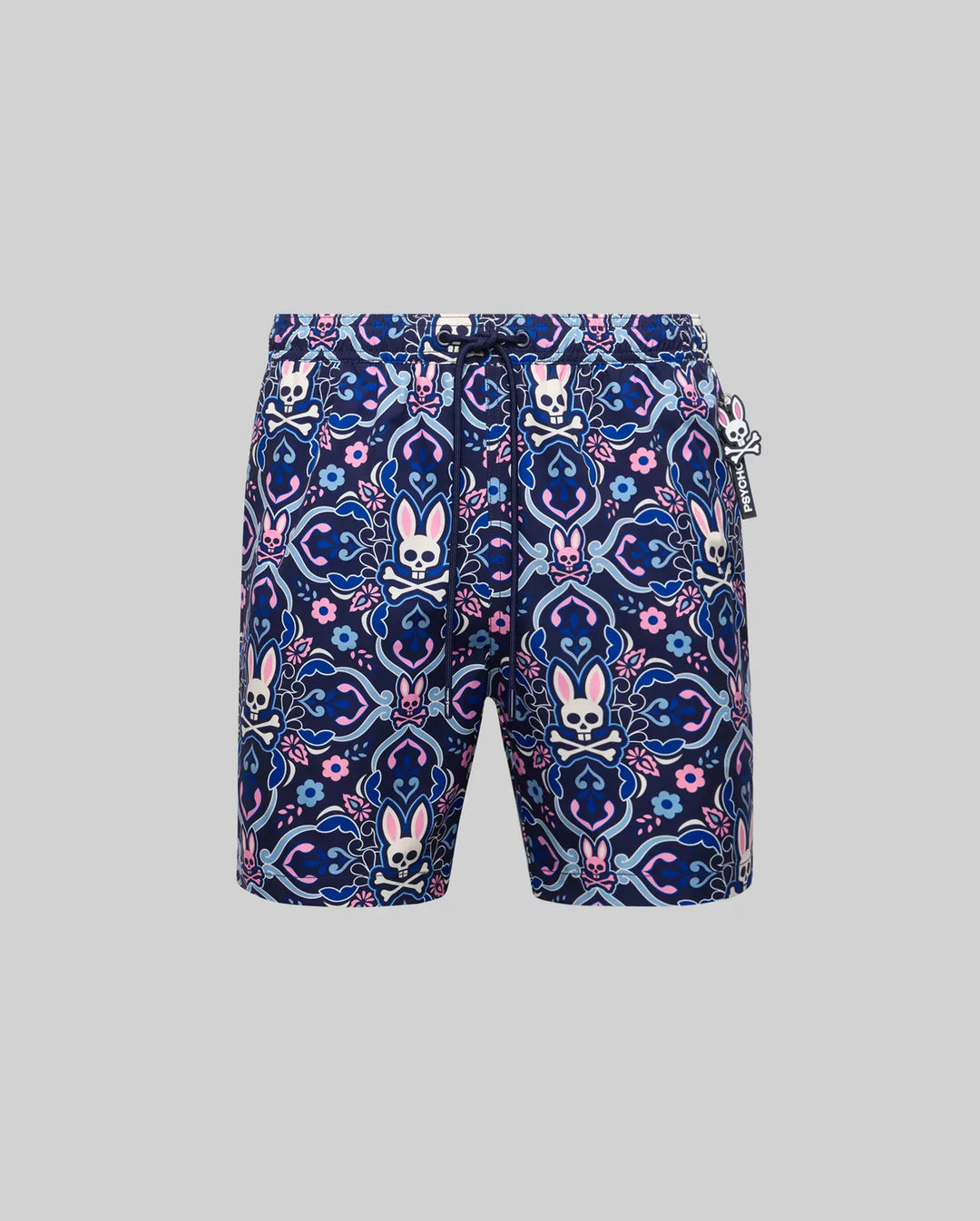 LUKE SWIM TRUNKS (BLUE) - PSYCHO BUNNY