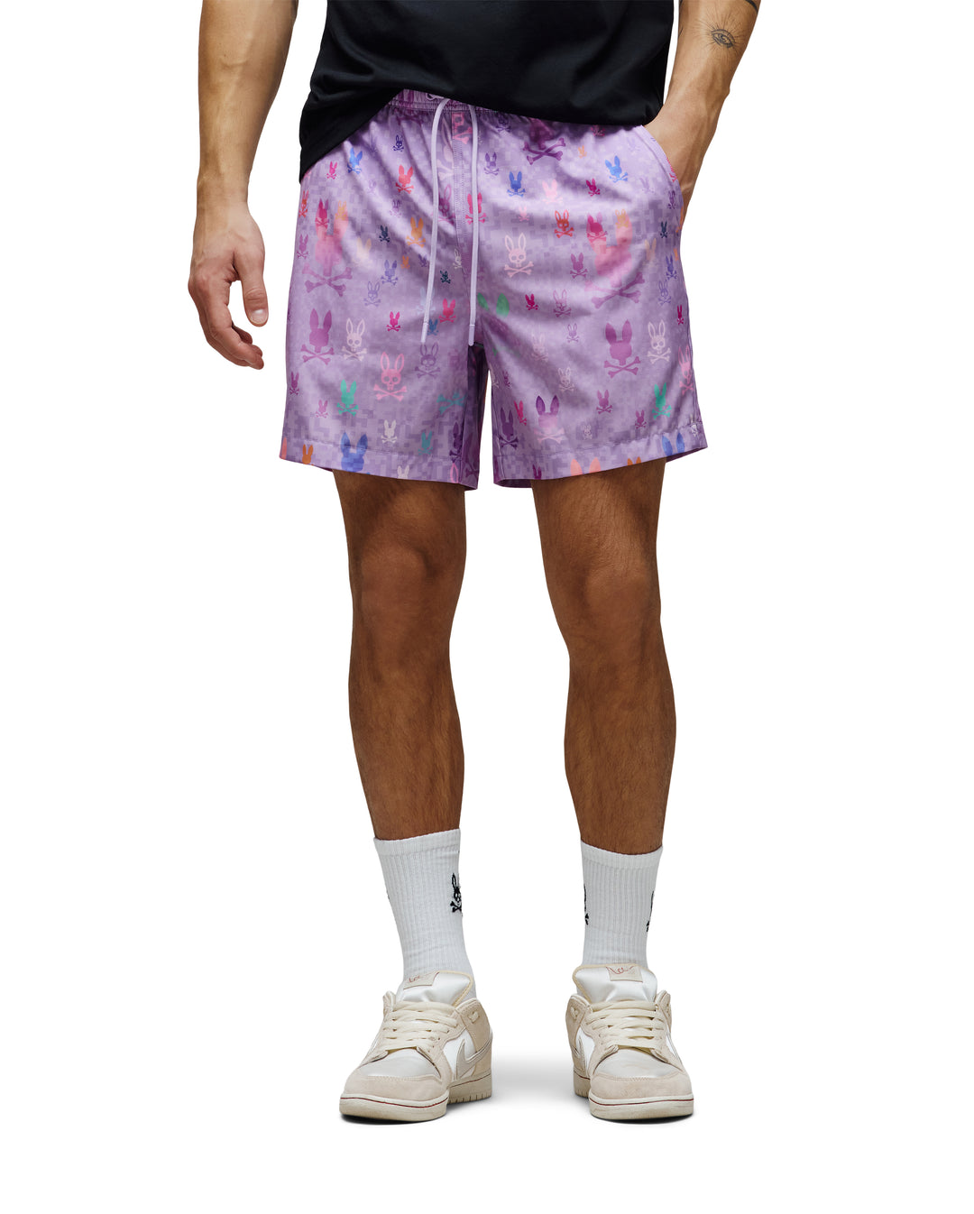 VAN SWIM TRUNKS (LAVENDULA) - PSYCHO BUNNY