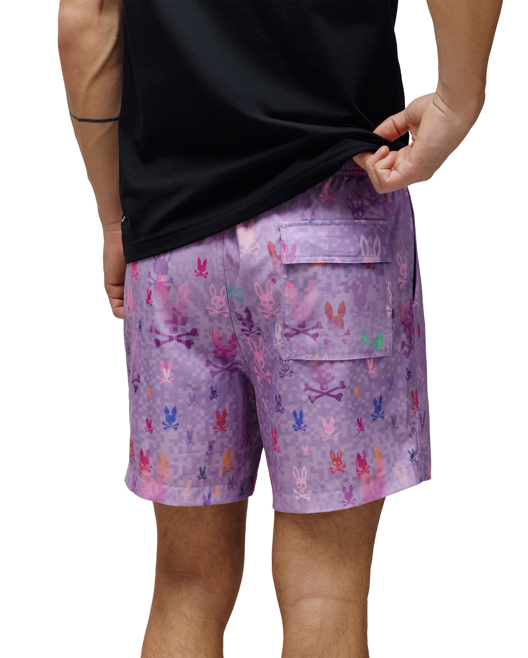 VAN SWIM TRUNKS (LAVENDULA) - PSYCHO BUNNY