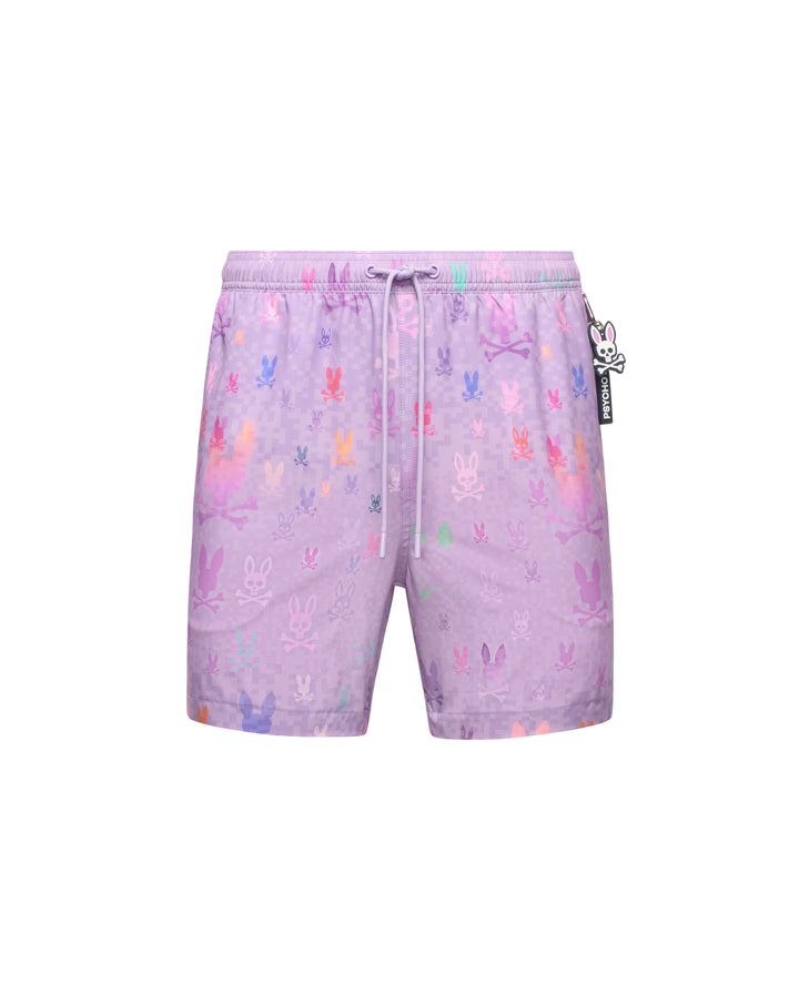 VAN SWIM TRUNKS (LAVENDULA) - PSYCHO BUNNY