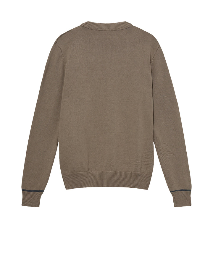 BARELLA CREW KNIT (ALUMINUM) - MOS MOSH GALLERY