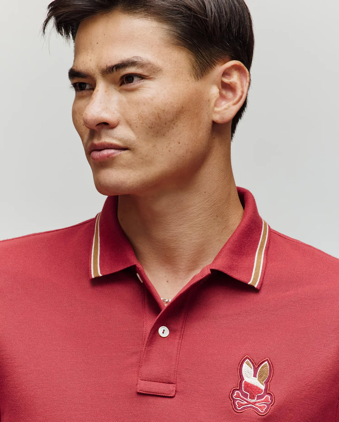 DANTE PIQUE POLO (GARNET) - PSYCHO BUNNY