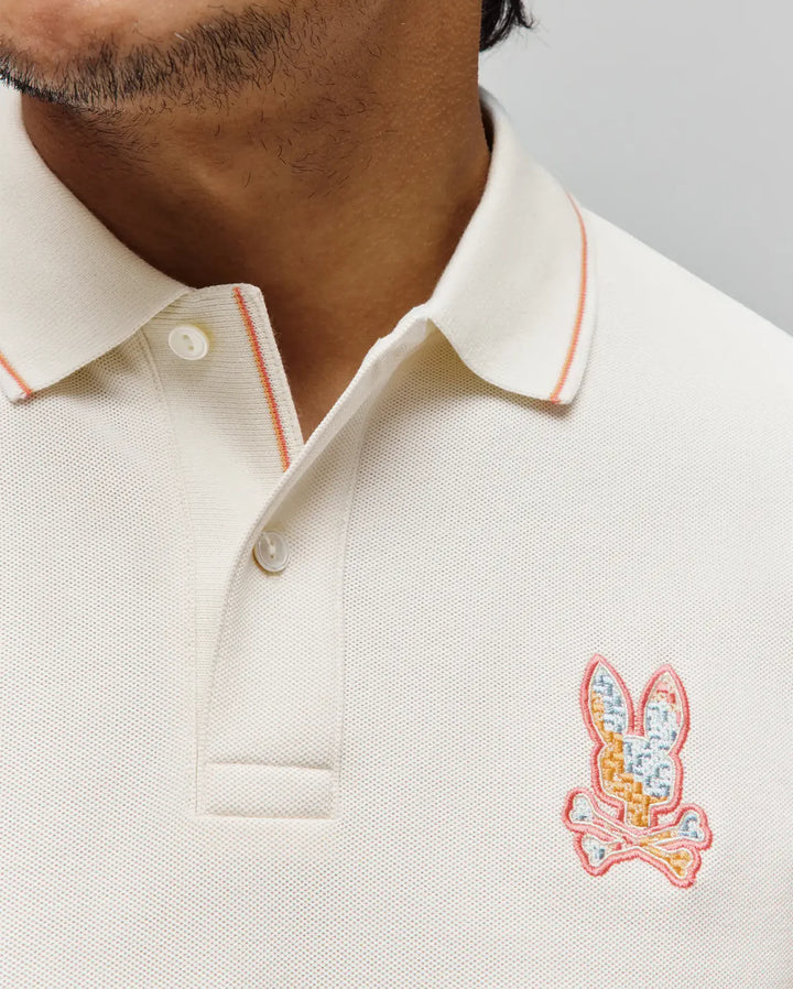 OLIVIER PIQUE POLO (PRISTINE) - PSYCHO BUNNY