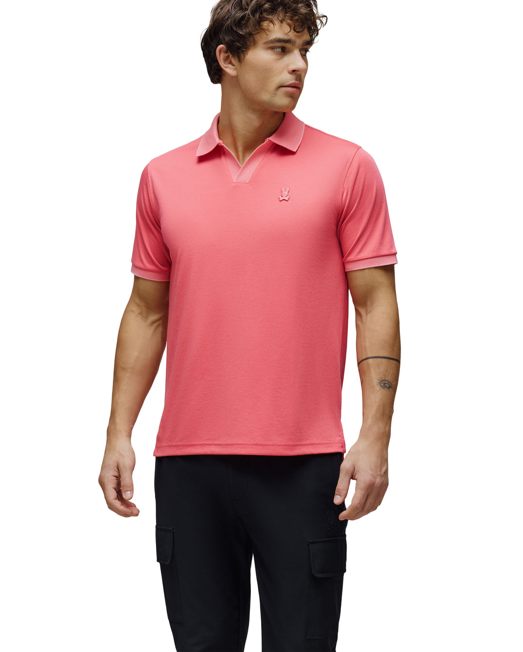 JONATHAN PIQUE POLO (CORAL) - PSYCHO BUNNY