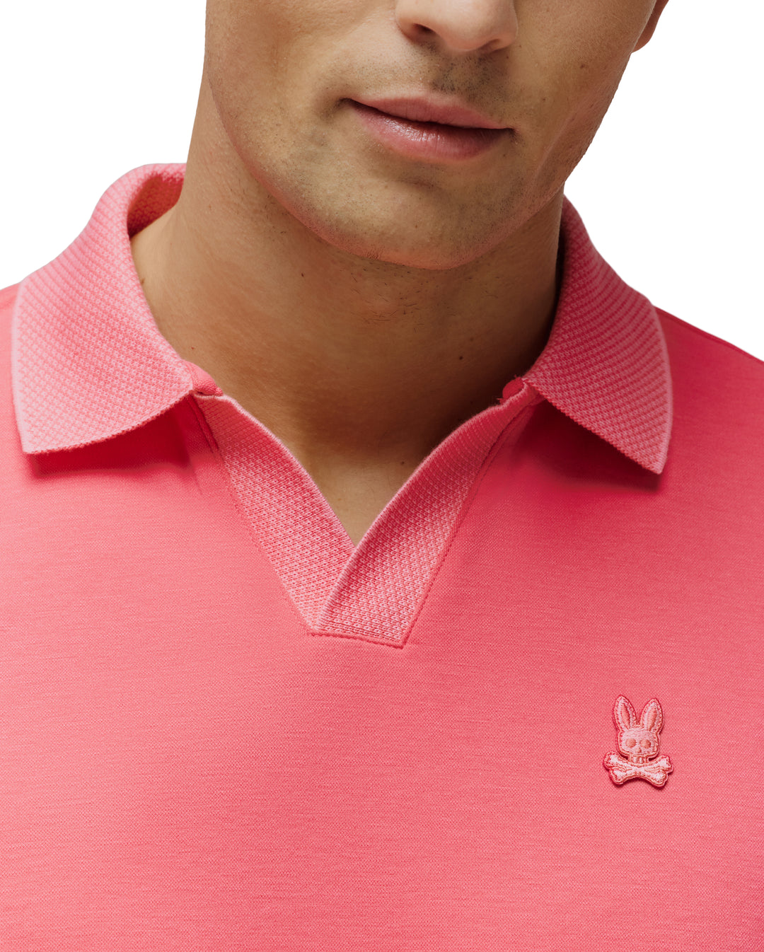 JONATHAN PIQUE POLO (CORAL) - PSYCHO BUNNY