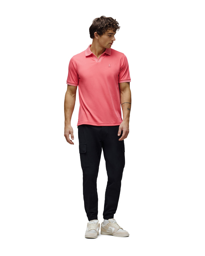 JONATHAN PIQUE POLO (CORAL) - PSYCHO BUNNY