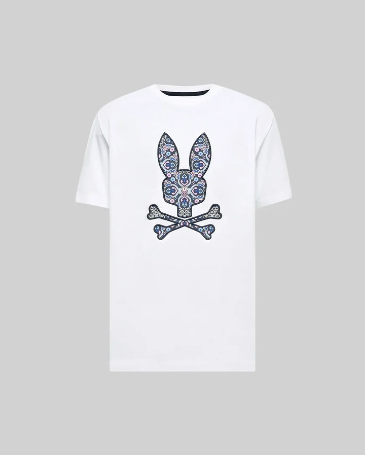LUKE GRAPHIC T-SHIRT (WHITE) - PSYCHO BUNNY