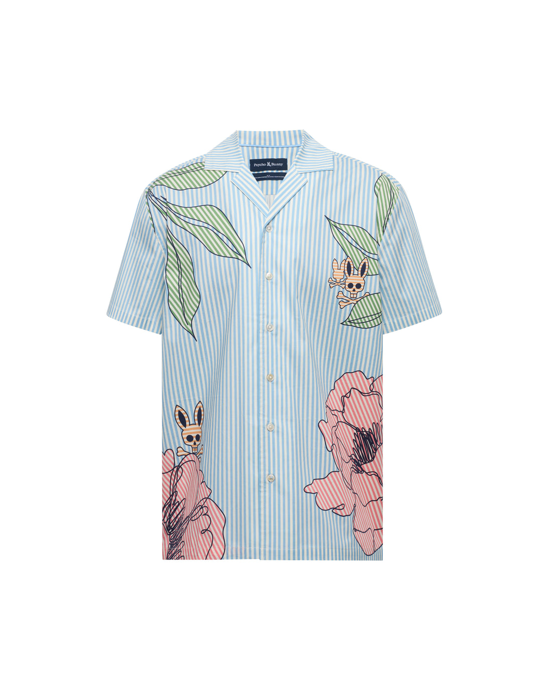 BLAIR POPLIN SHIRT (GLACIER LAKE) - PSYCHO BUNNY