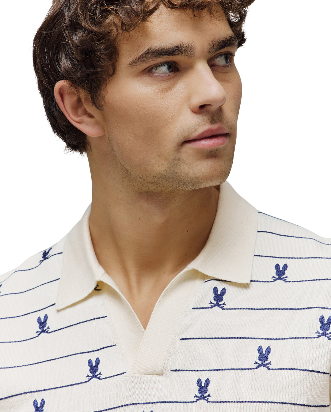 MARVIN JOHNNY COLLAR POLO (PRISTINE) - PSYCHO BUNNY