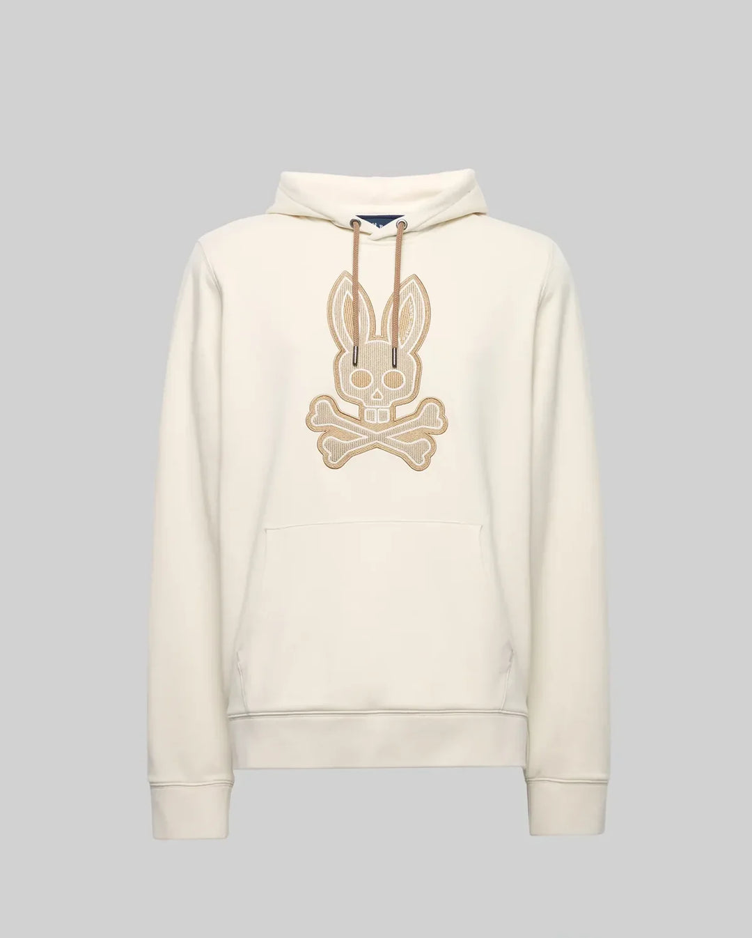 RYDER EMBROIDERED PATCH HOODIE (WHITE CAP) - PSYCHO BUNNY