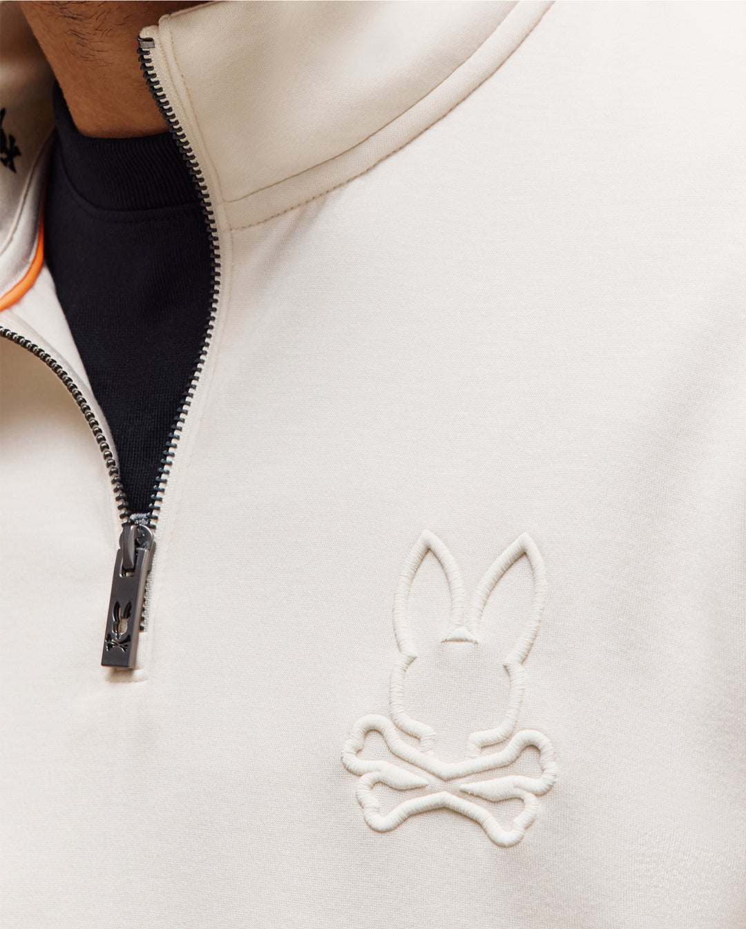 NEV 1/4 ZIP SWEATSHIRT (PRISTINE) - PSYCHO BUNNY