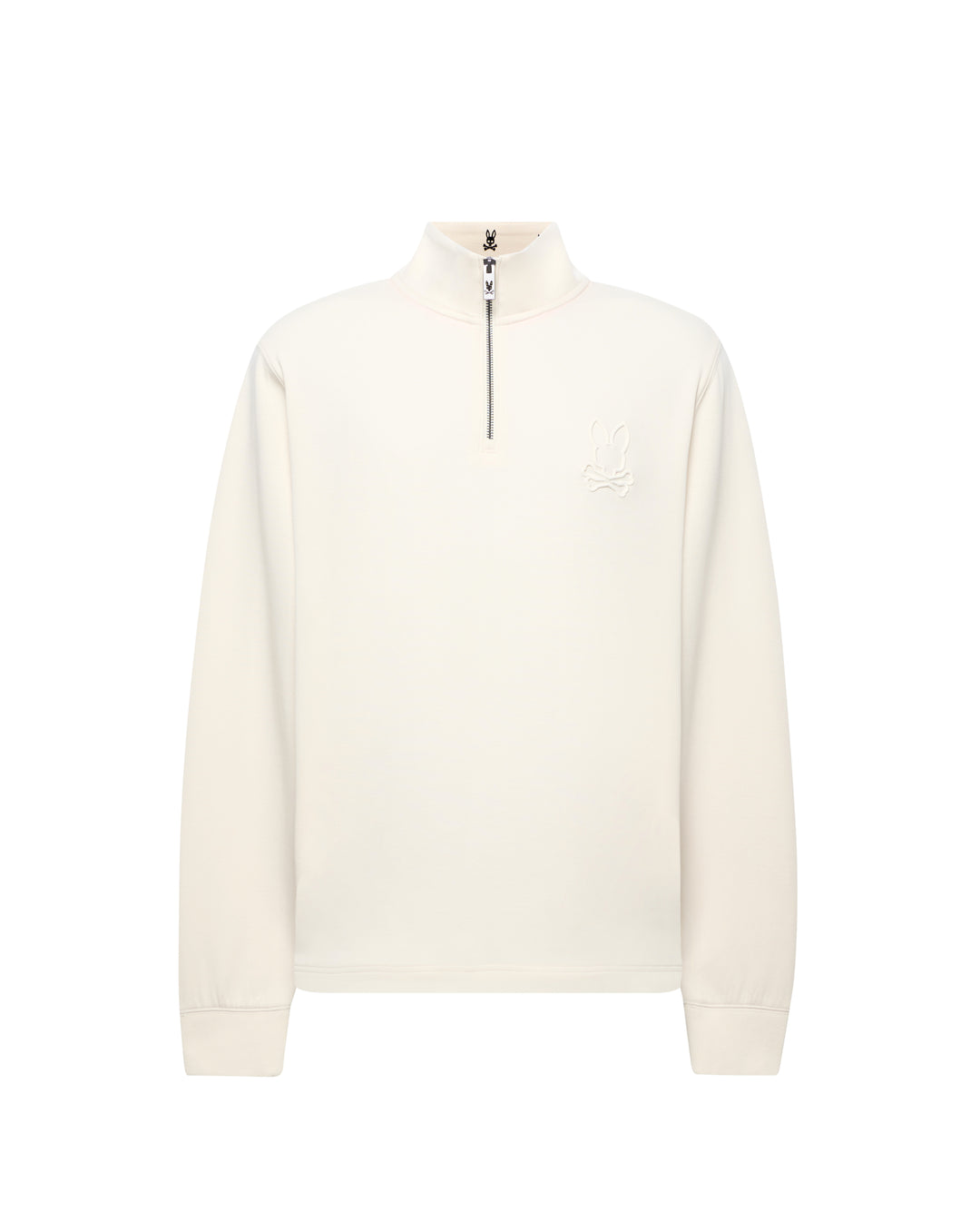 NEV 1/4 ZIP SWEATSHIRT (PRISTINE) - PSYCHO BUNNY