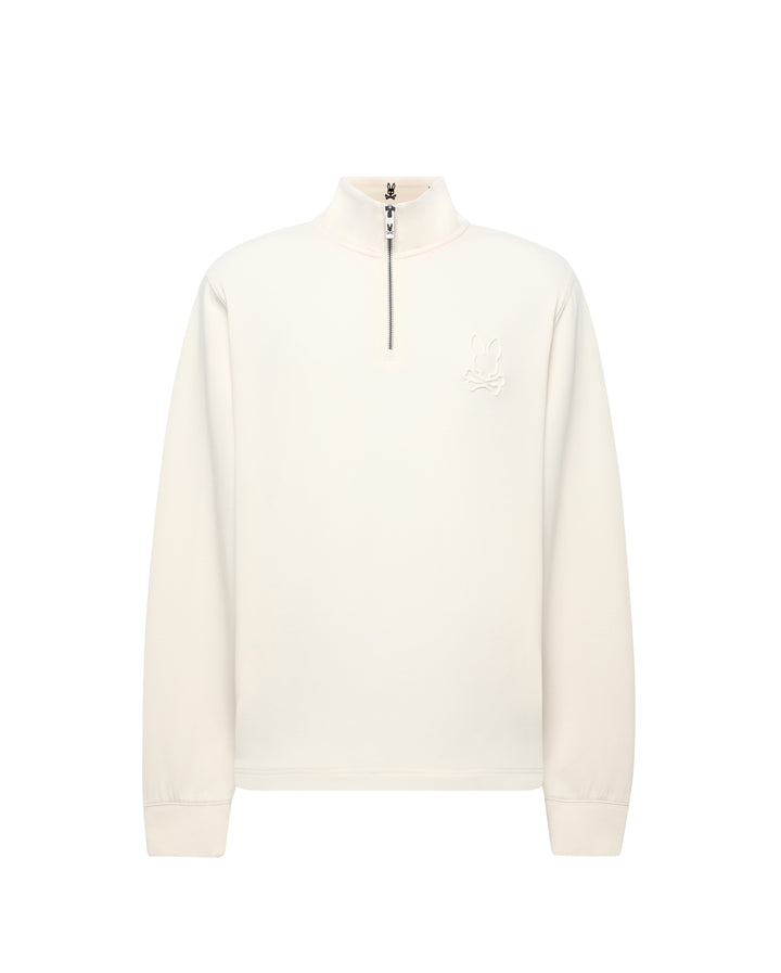 NEV 1/4 ZIP SWEATSHIRT (PRISTINE) - PSYCHO BUNNY