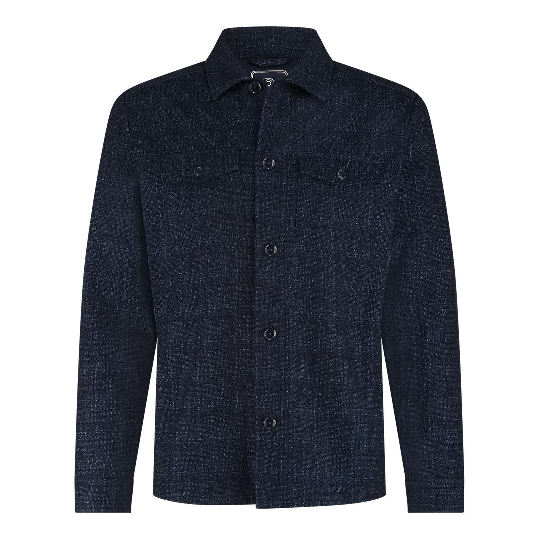 SHIRT JACKET (NAVY) - BLUE INDUSTRY