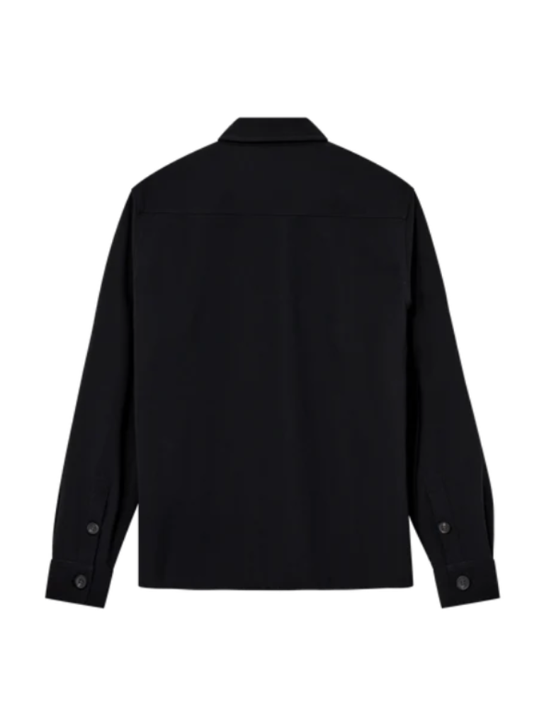 BIRK TRAVEL OVERSHIRT (BLACK) - MOS MOSH GALLERY