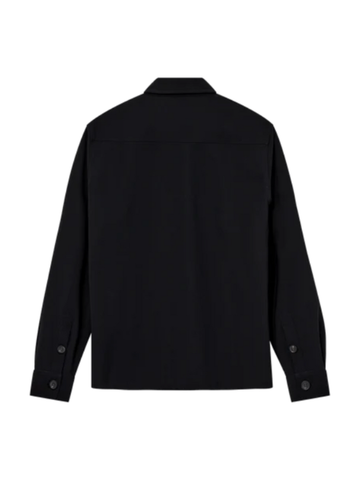 BIRK TRAVEL OVERSHIRT (BLACK) - MOS MOSH GALLERY