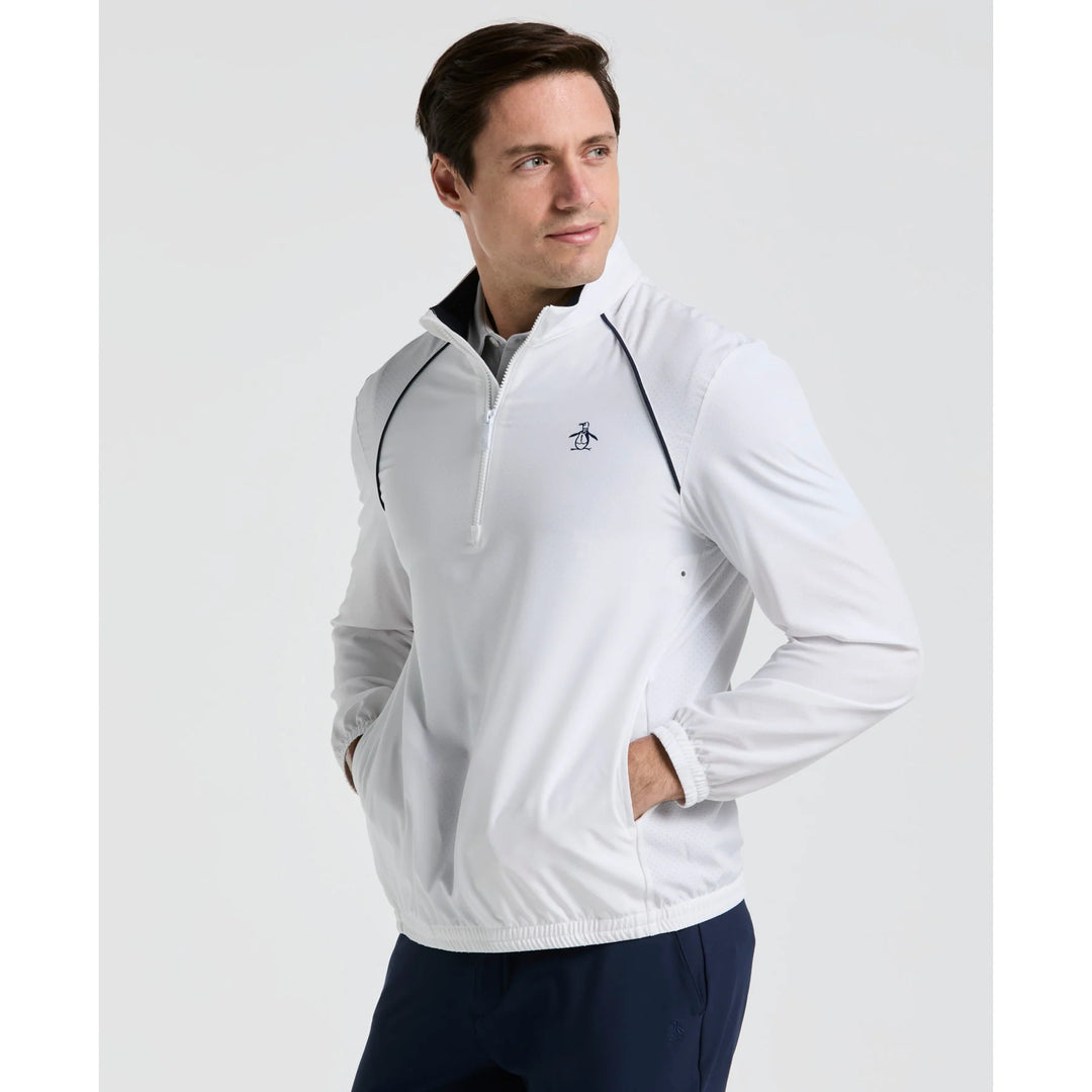 PERFORMANCE 1/4 ZIP (WHITE) - ORIGINAL PENGUIN