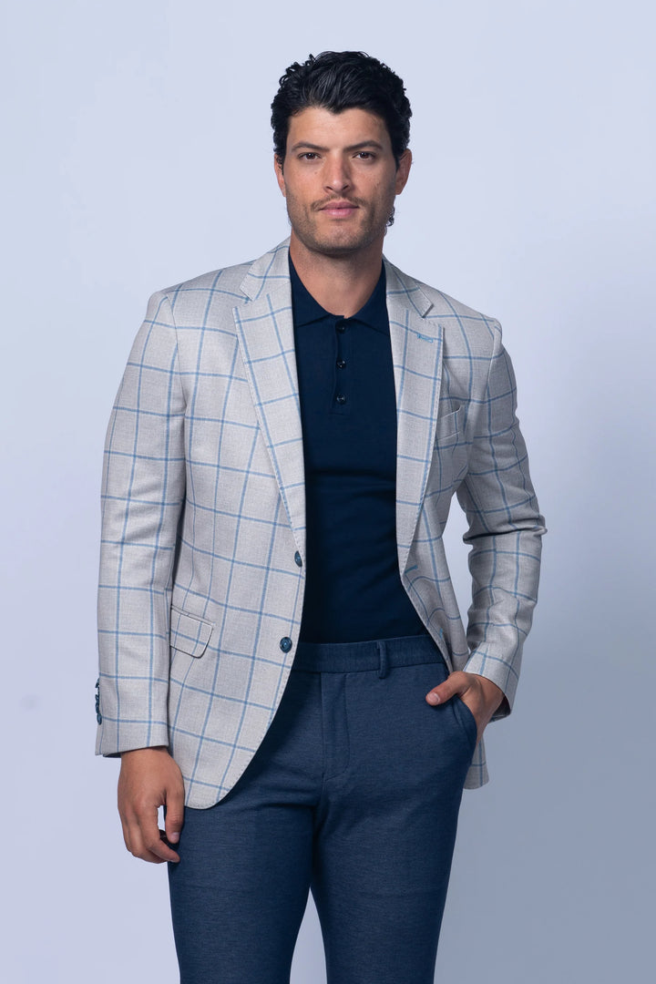 OAKDALE BLAZER (BEIGE) - 7 DOWNIE