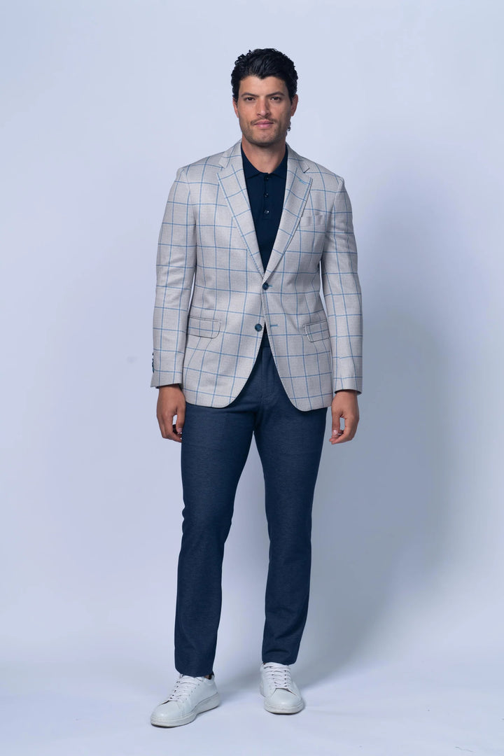 OAKDALE BLAZER (BEIGE) - 7 DOWNIE