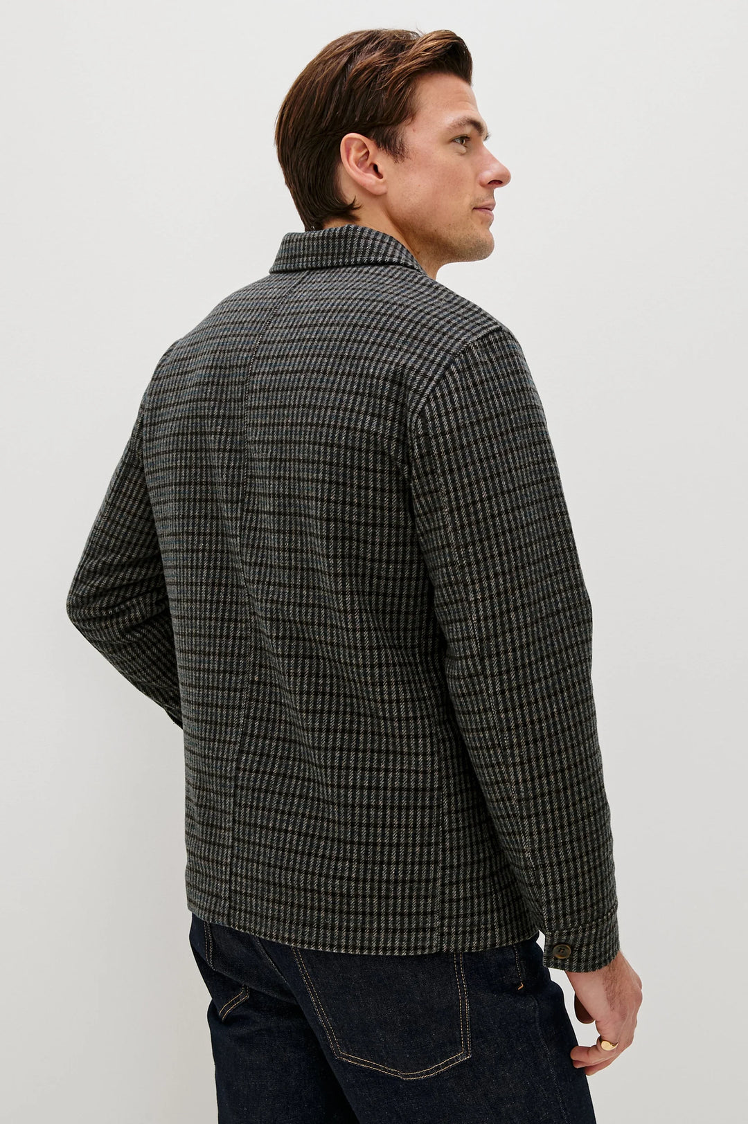 PASCAL JACKET (GREY CHECK)  - RAILS