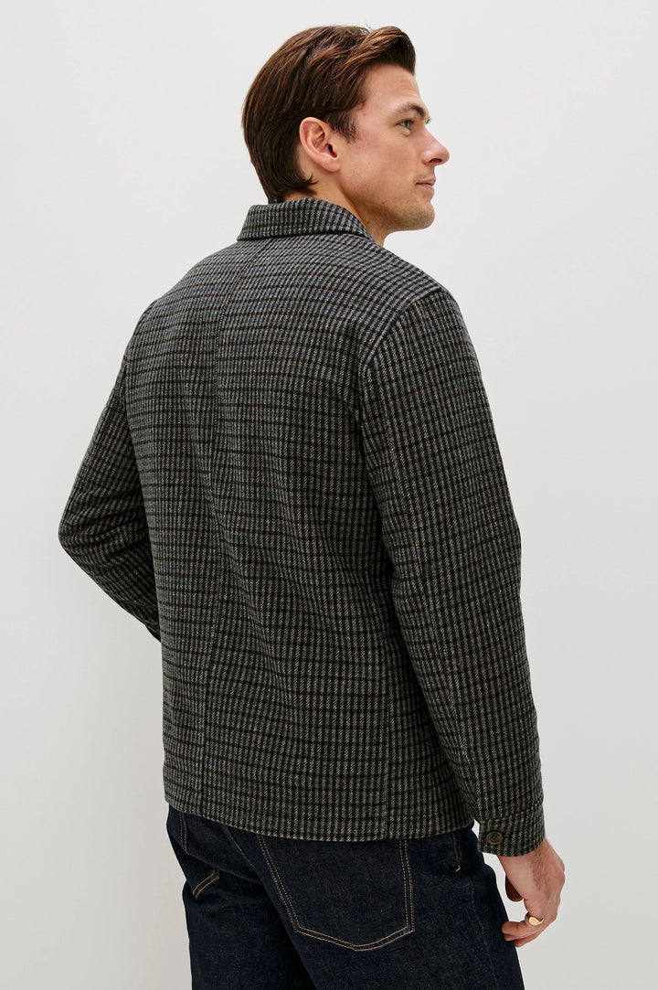 PASCAL JACKET (GREY CHECK)  - RAILS