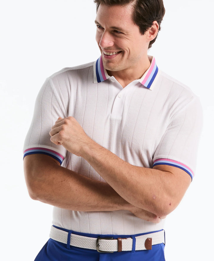 PERFORMANCE TERRY POLO (BRIGHT WHITE) - ORIGINAL PENGUIN