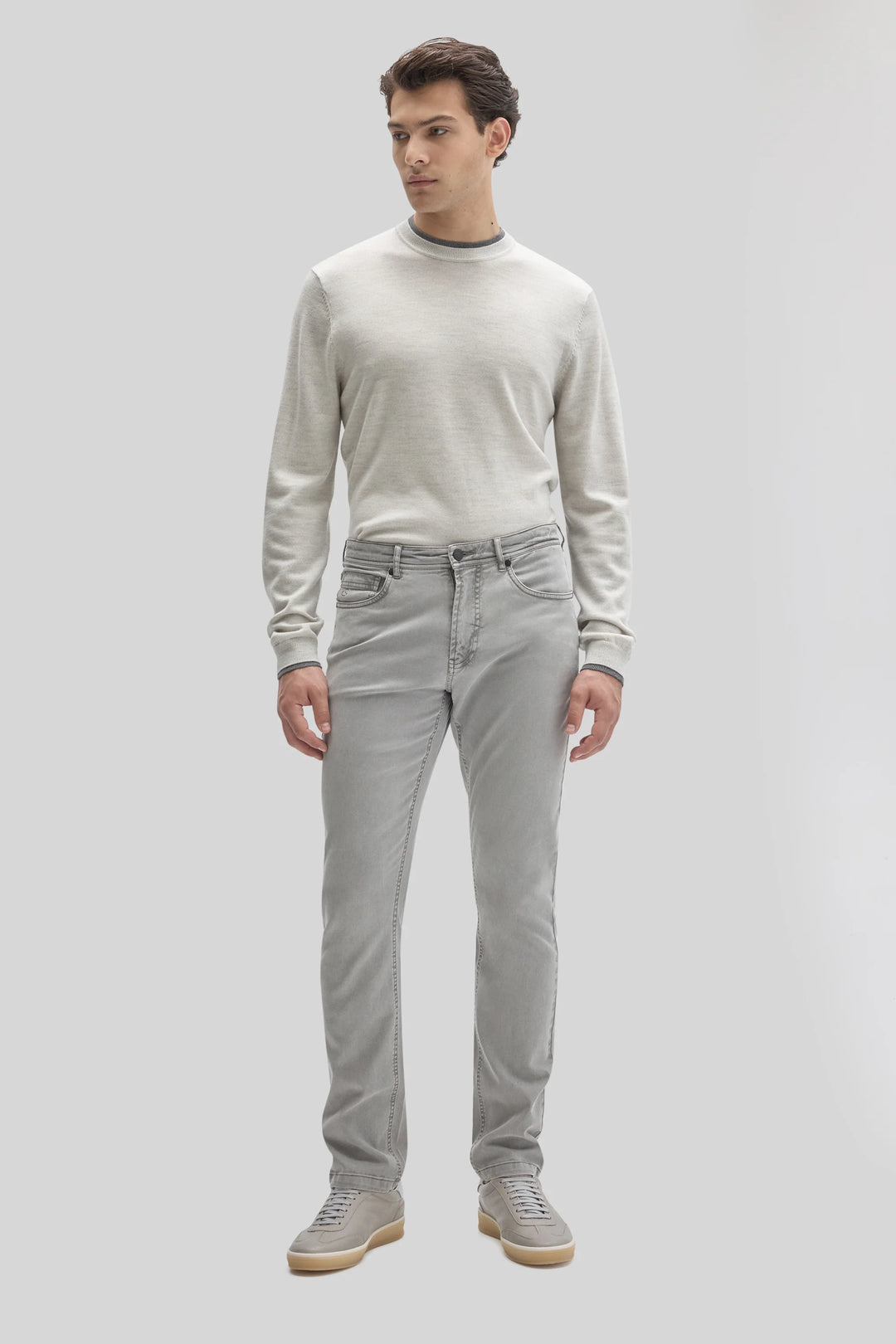 BRAD STRETCH PANT (GRIFFIN GREY) - ROBERT BARAKETT