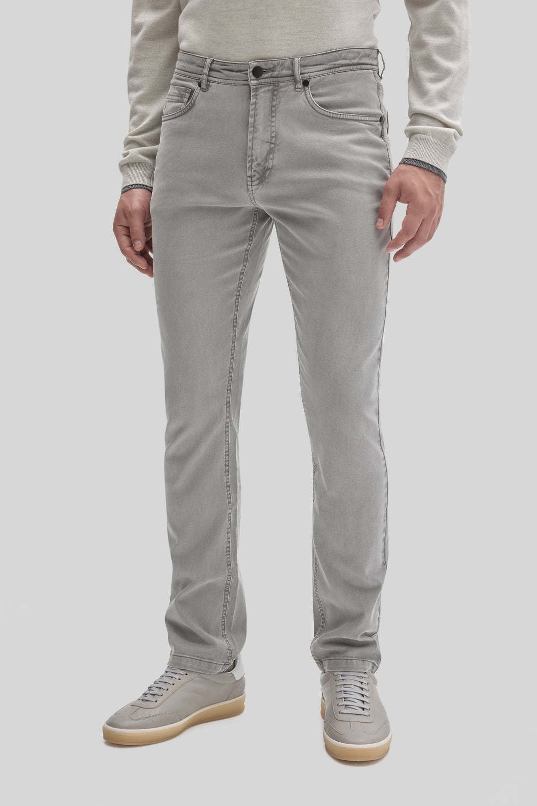 BRAD STRETCH PANT (GRIFFIN GREY) - ROBERT BARAKETT